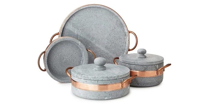 مقاله کامل درباره ظروف سنگی (دیگ سنگی هرکاره)، خواص، مزایا، معایب، نحوه نگهداری و مقایسه با سایر ظروف